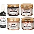 Beaucode Biocare Skin Glow Chocolate Facial kit Cream || Mask || Gel & Scrub Facial Kit- 500g With Charcoal Face Wash 100ml (Paraben|Sulfate & Cruelty Free) (Pack of 5)