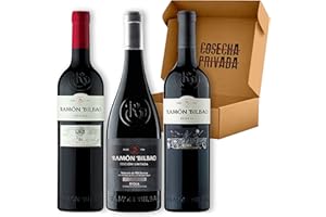 Pack Ramón Bilbao - Vino Regalo - Envío Gratis 24h - 3 Botellas de Vino Tinto - Cosecha Privada