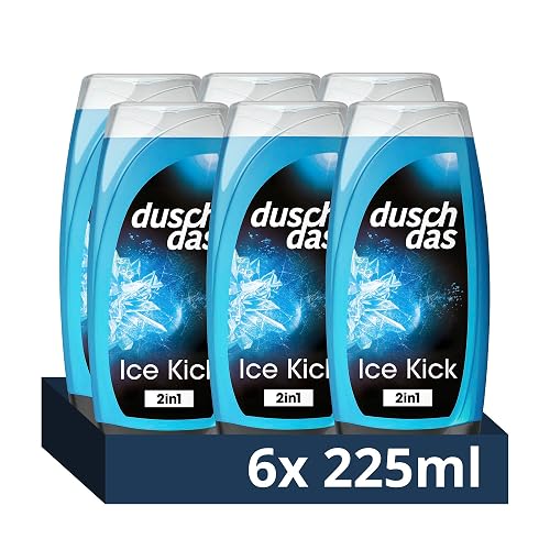 Duschdas 2-in-1 Shower Gel & Shampoo 6 x 225 ml