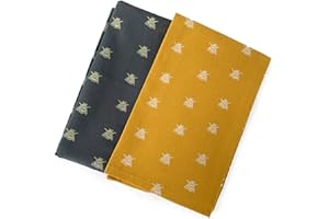 Darthome Ltd Ulster Weavers Bees Kitchen Cotton Hand Dry Tea Towel Double Oven Glove Pack Set