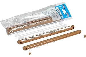 Kit sachet entrée air autoréglable avec 4 vis NICOLL - Bois clair - 1EAHFC