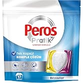 PEROS Pratik Beyazlar 17'li &Ccedil;amaşır Kaps&uuml;l&uuml;
