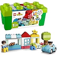 LEGO DUPLO Classic Contenitore di Mattoncini, Giochi Educativi per Bambini e Bambine Creativi da 1,5 Anni, Sviluppo Abilità M