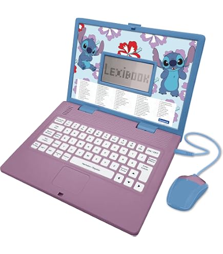 Ordinateur éducatif bilingue avec 100 activités Lexibook pas cher Ordinateur éducatif bilingue avec 100 activités Lexibook pas cher