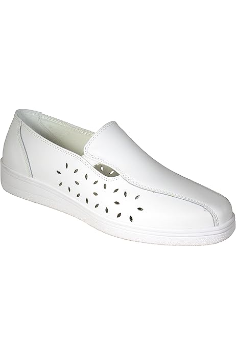 wide fit white trainers ladies