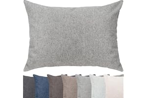 Selfitex Modisches Couchkissen XXL 60x80 cm, Sofakissen mit Füllung und Bezug, kuschelweiches Lesekissen, dekoratives Fernsehkissen, Deko- und Kopfkissen, Rückenkissen (Grau)