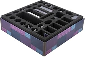 Feldherr foam tray set compatible with Stuffed Fables board game box