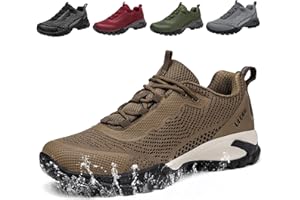 Ulogu Wanderschuhe Herren Damen Wasserdicht Atmungsaktiv Trekkingschuhe Leicht Outdoorschuhe Wanderhalbschuhe rutschfeste Bergschuhe Kletterschuhe