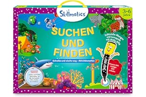 Skillmatics Lernspiel - Suchen und Finden, Geschenke und Vorschullernen für Kinder 3-6 Jahre, Wiederverwendbare Aktivitätsmatten mit 2 Stiften