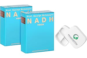 2x Prof. George Birkmayer NADH – Vision (20 mg NADH/Coenzym 1 pro Tablette) - Vorteilsangebot + GRATIS Pillendose von Premiumvital