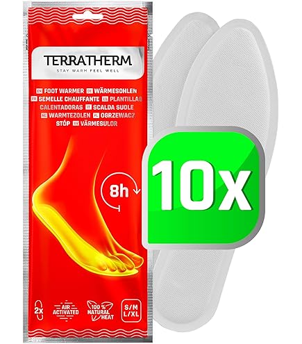 Solette Riscaldanti Invernali HotHands Scaldapiedi, 10 Paia Di Solette Riscaldanti 741815