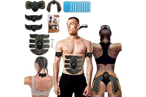 kames skoss prestige - Electroestimulador Muscular Abdominales, EMS cervicales, Cinturón Muscular Abdominal, Abdominales Electroestimulacion, EMS Estimulación USB