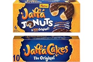 HAMPERLY GIFTS Orange Snack Bundle Containing Jaffa Cakes 10pk & Jaffa Jonuts 4pk (2 pack)
