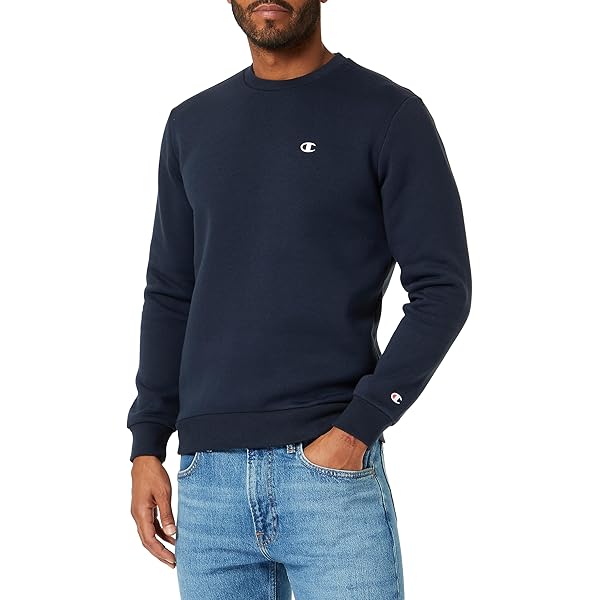 Sweat-shirt Homme ONLY & SONS Onsceres - Col Rond, Intérieur Brossé Doux, Bleu Nuit Taille L - Parfait Pour L'été