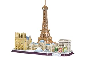 PARTY TOWN Puzzle 3d - Puzzle Tour Eiffel 3d, Puzzle Adulti E Puzzle Bambini, Puzzle 3d Per Adulti, Modelli Per Assemblare Adulti, Giochi Di Montaggio, Puzzle Per Adulti