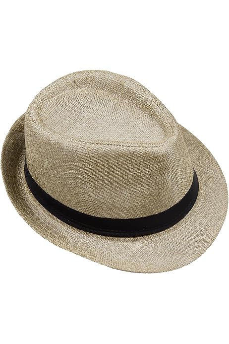 Panama-Hut Naturstroh - Weicher Sommerhut Mit Breiter Krempe Für Damen & Herren