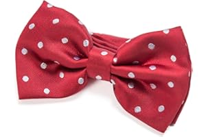 DonDon Pajarita para Hombre de lunares elegante con gancho con nudo y ajustable disponible