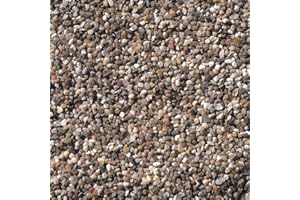 EBI Aqua Della, Gravier pour Aquarium de Couleur Dark Fine 1-3mm, 10 kg, Apporte Un Soutien racinaire Parfait, Composé d’éléments de qualité supérieure, Rincer à l’Eau tiède Avant Utilisation