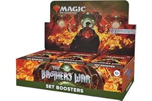 MAGIC THE GATHERING Magic: The Gathering The Brothers’ War Set Booster Box, 30 Packs