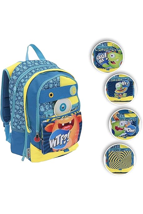 Zaino Scuola ZAINO TINTA UNITA DREAM CARDS Stumble Guys