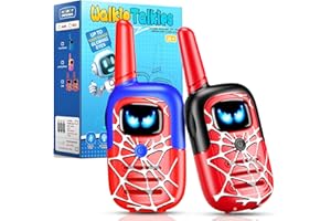 Toyokid Jouet Enfant 3 4 5 6 7 8 9 10 Ans Garçon, Talkie-Walkie Enfant Cadeau Garcon 3-12 Ans Jeux Enfant Garcon 3-12 Ans Toki Walki Jeu Exterieur Enfant Jouet Garcon Fille