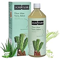 Kapiva Thar Aloe Vera Juice (with Pulp) | Rejuvenates Skin and Hair | Natural Juice made within 4 hours of harvesting…