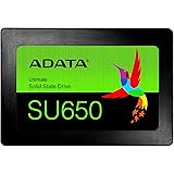 ADATA Ultimate SU650 Interne Solid State Drive 480 GB 3D-NAND SSD-Festplatte, schwarz