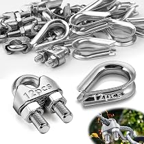 2 Tendeurs à Vis Acier Inox 304 - Ridoir Pour Câble Et Corde - Longueur 16-21cm - Pour Auvent, Voilier, Jardin