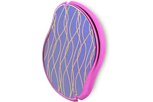 HDAKDDHG Borrador De Pelo De Cristal,Piedra Depilatoria,Indolora Depilación Para Hombres y Mujeres Portátil Herramienta Exfoliante,Borrador De Pelo,Para Brazos, Piernas, Espalda (Rosa Roja)
