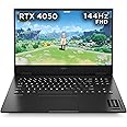 HP Omen Gaming Laptop 16-xd0001sa | AMD Ryzen 7-7840HS Processor | 16GB RAM | 512 GB SSD | NVIDIA GeForce RTX 4050 Laptop GPU | 16 inch FHD 16:9 Display | 144Hz | Microsoft Windows 11 | Black