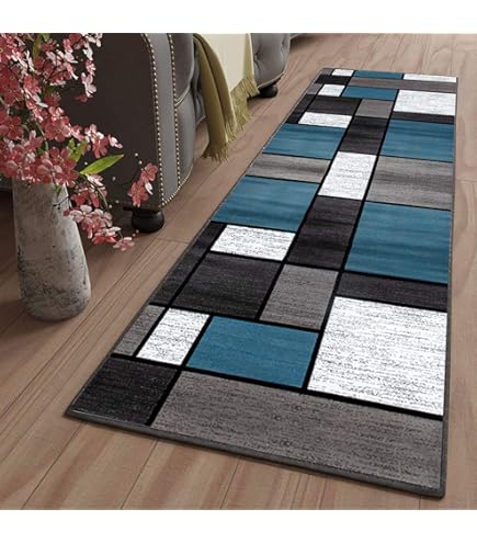 Tappeto Passatoia Cucina 52x340cm - Fronte Poliestere, Retro PVC Antiscivolo, Lavabile, Made In Italy - Foto 7