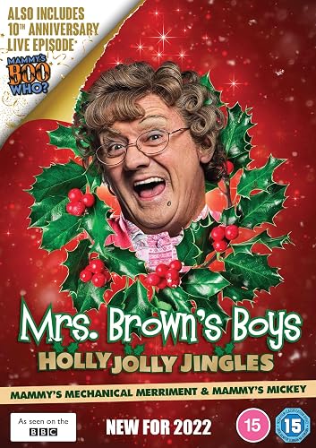 #65 — Mrs Brown's Boys: Holly Jolly Jingles [DVD] [2022] [DVD] [20...