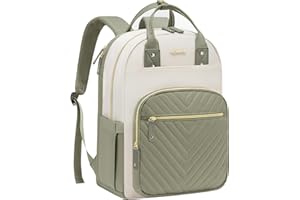 LOVEVOOK Laptop Backpack Women, 17.3 Inch Rucksack Bag for School Travel Business Uni, Large Work Backpacks Womens with Anti-Theft Zipper, Lightweight Ladies Back Pack