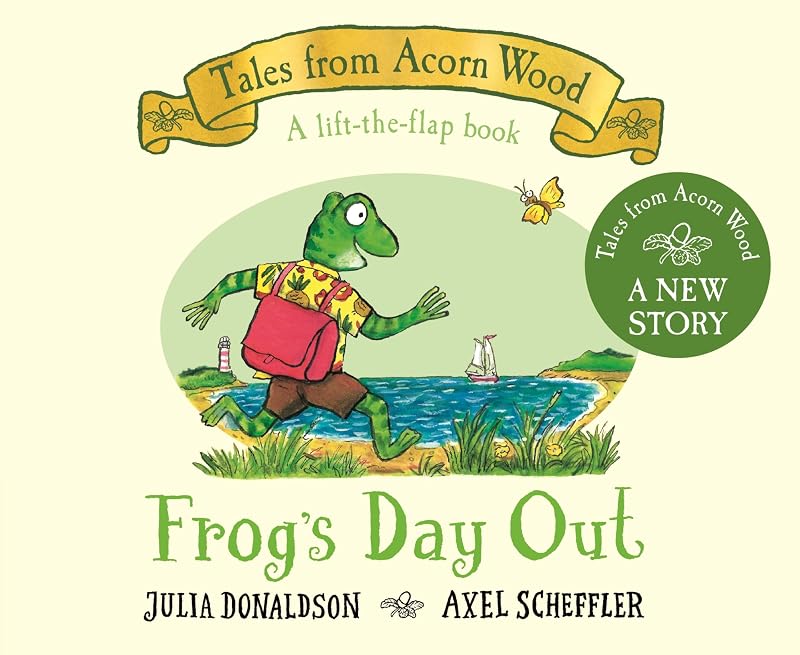 Frog's Day Out A Lift-The-flap Story cover
