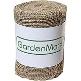 GardenMate® Jute-Wickelstreifen 25m x 15cm - Jutegewebe Juteband 200gsm