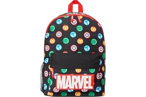 Marvel Spiderman Mochila Escolar Niño Niña Adolescente Superhéroes Mochilas Escolares Bolsa Colegio con Cintas Ajustables