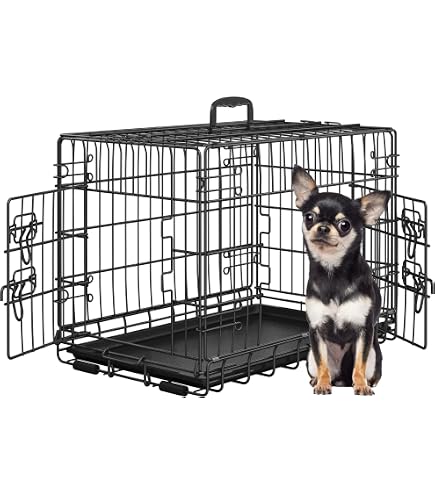 Gabbia Per Cani UnderDog Pieghevole 50x35x35cm - Tessuto Pile Trasportino Morbido - 10