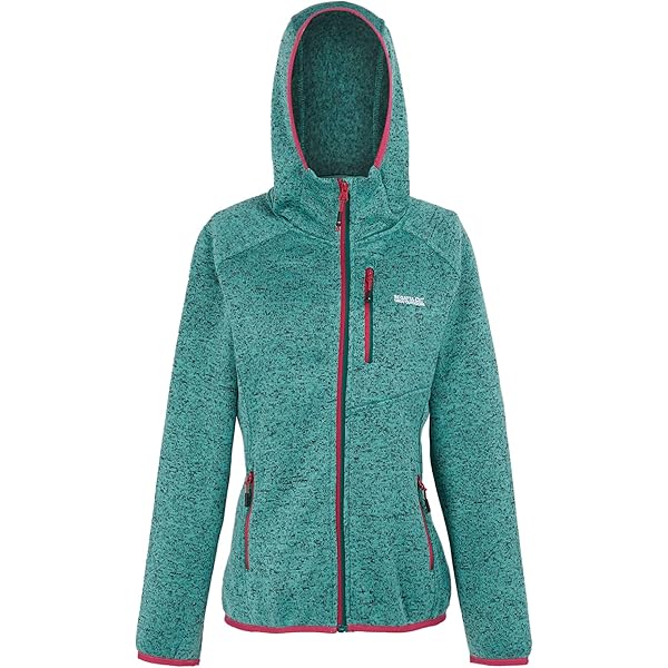 Regatta Endra Hooded Fleece für Damen mit Extol Stretch-Material, perfekt für Spaziergänge, Outdoor-Aktivitäten und den täglichen Gebrauch