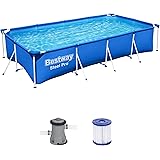Outdoor Ha Pfburg A Ber Dem Boden Pool 305x183x56h 54009 Amazon De Kuche Haushalt