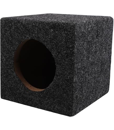 2 Casse Subwoofer Sigillate Da 8 Pollici In MDF 15 Mm Per Auto E Casa