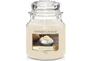 Yankee Candle, Cera, Coconut Rice Cream, Candele in Giara Media, 411 Unità