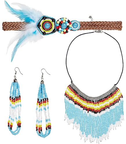 Fascia Per Capelli A Catella Hippie Colorata - Justfox - Molla Metallica - Nuova - Foto 3