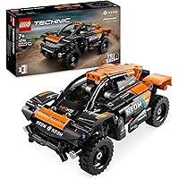 LEGO Technic NEOM McLaren Extreme E Race Car, Macchina Giocattolo Fuoristrada con Funzione Pull-Back, Giochi per Bambini e Ba