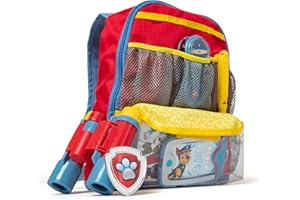 Melissa & Doug - Paw Patrol Rucksack, 15-teilig, Rettungsmission-Set, Rollenspiel, Für Kinder ab 3 Jahren
