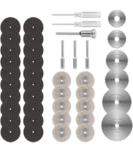 HSS Sägeblatt 80 Mm, 108 Zähne, 0,5 Mm Dick – Mit 22 Mm Dorn Für Metall & Holz