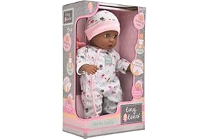 John Adams | Tiny Tears - Teeny Baby - 30cm soft bodied doll: One of the UK's best loved doll brands! | Nurturing Dolls | Ages 10m+, Pink