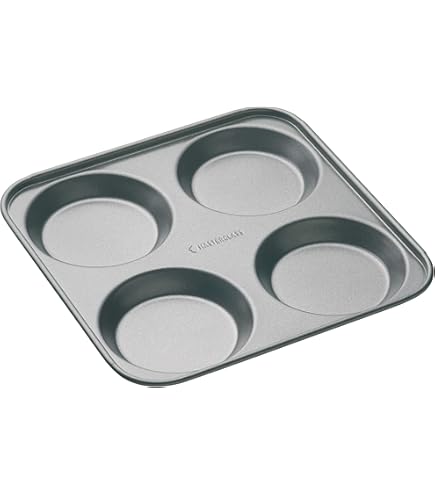 MasterClass muffinvorm met 6 vakjes met PTFE, PFOA- en BPA-vrije