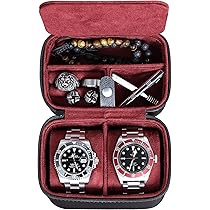 Horlogedoos met lade voor heren, 12 luxe horlogevakken, microsuède voering, afsluitbare houder voor sieraden en horloges, groot glazen deksel (zwart/grijs