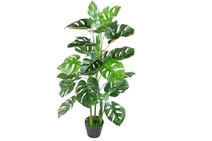 Leaf Artificial Monstera Plant, 100cm