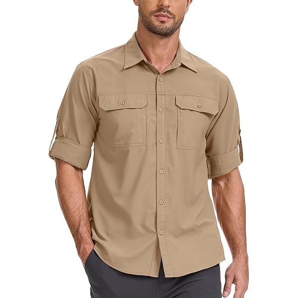 Chemise Homme SCOTTeVEST Adventurer - 6 Poches Cachées - Tissu Léger à